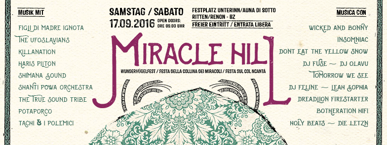 miracle hill festival